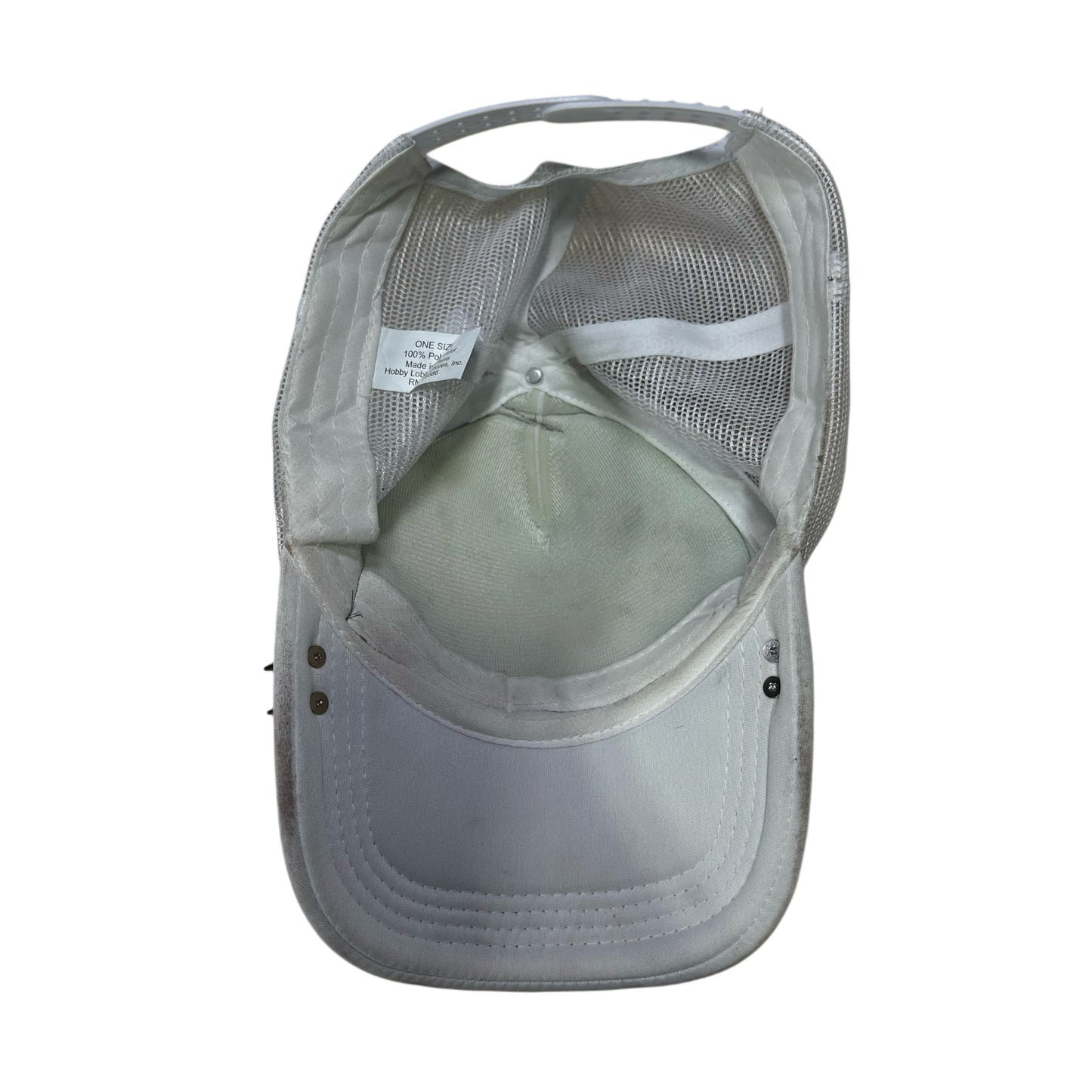 DIGITAL CAMO WHITE SPIKE TRUCKER HAT