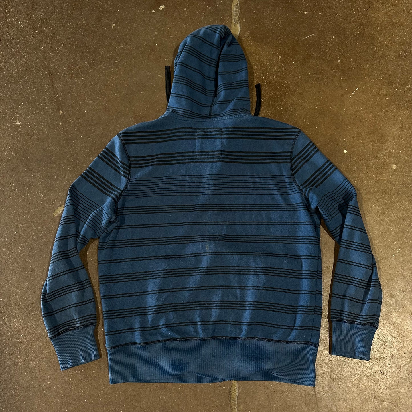 BLUE STRIPE REHAB IS FOR QUITTERS ZIP UP