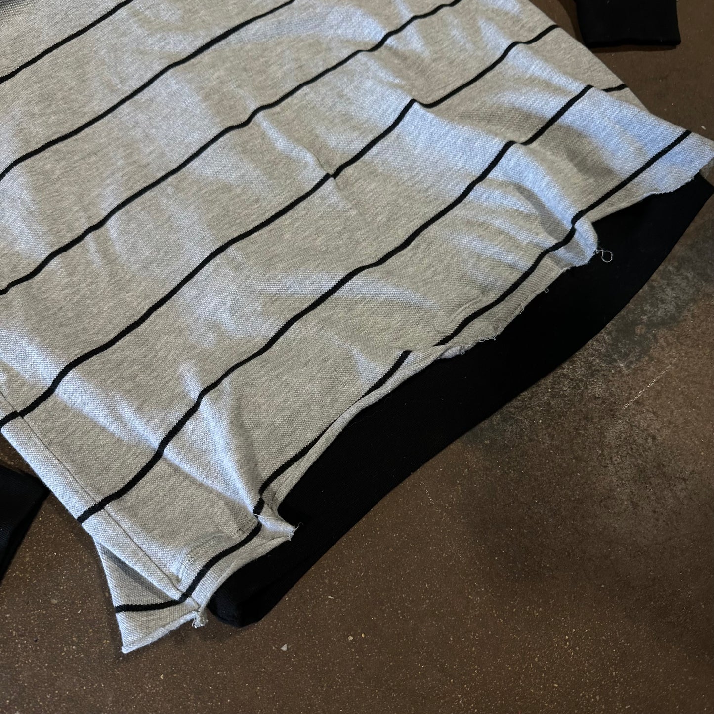 HYBRID POLO ZIP UP HOODIE