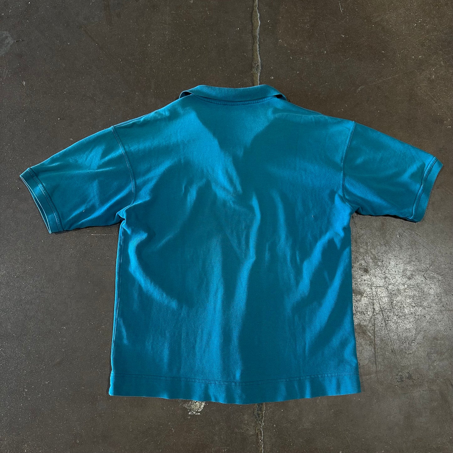 VINTAGE 90s TEAL REHAB IS FOR QUITTERS POLO