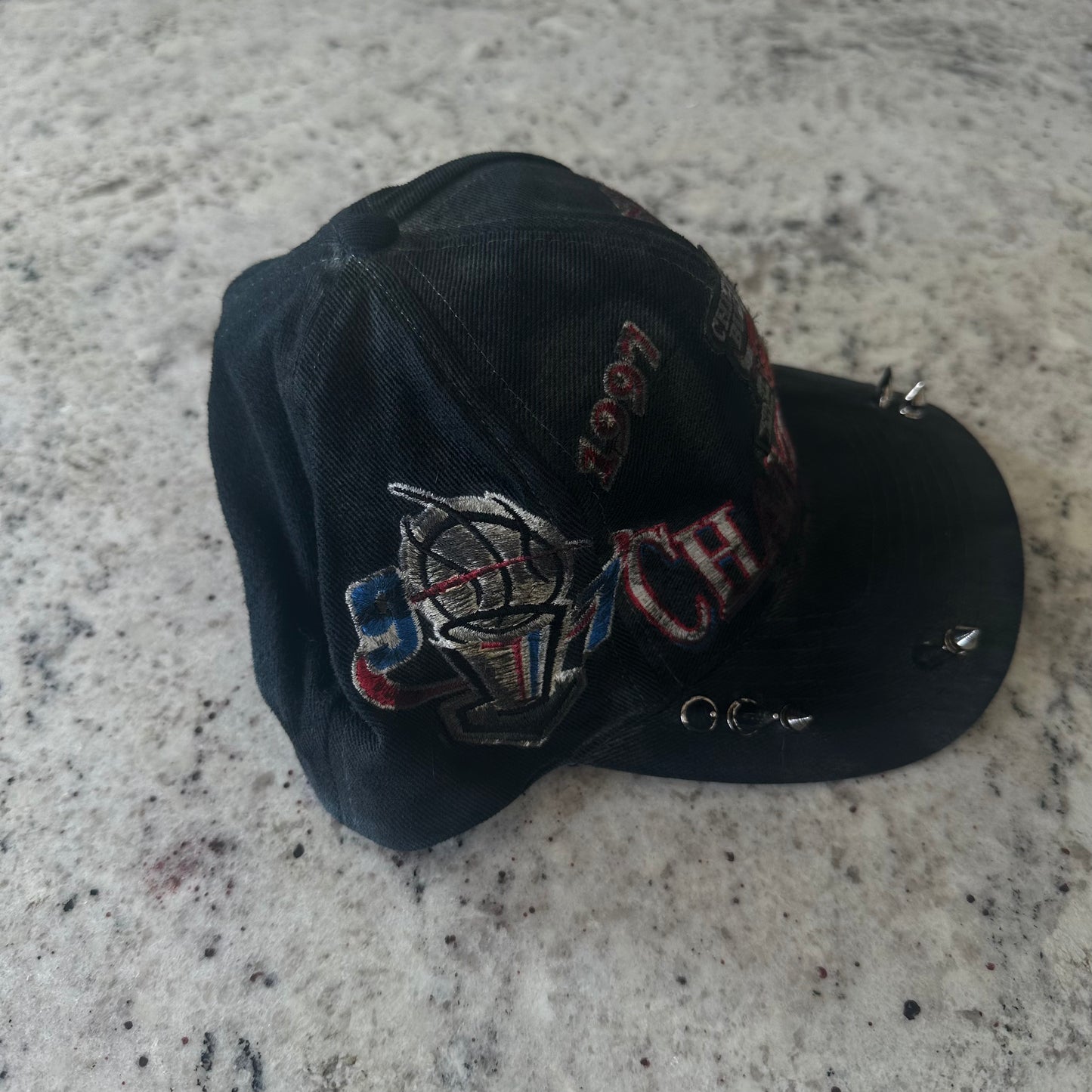 SPIKED 1997 CHI BULLS PAINTED HAT