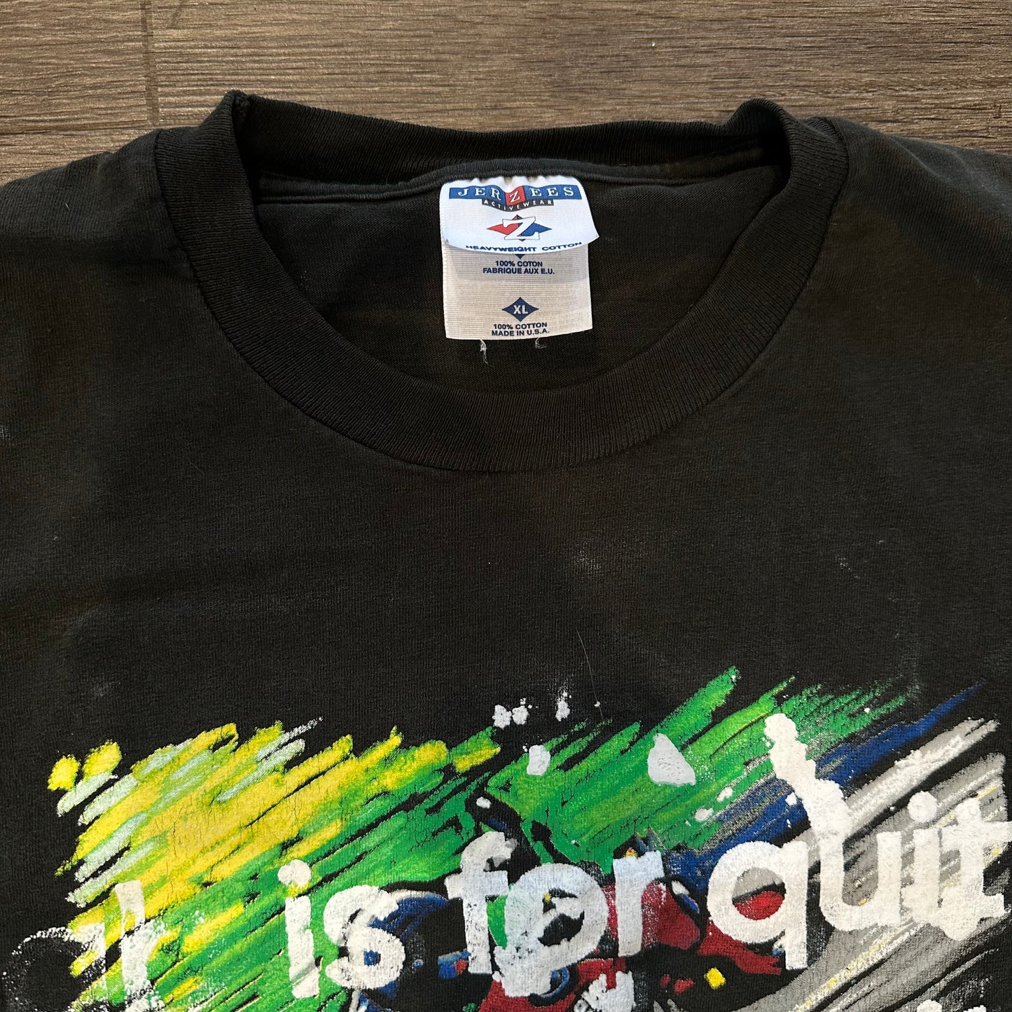 VINTAGE MOTO RACING TEHAB IS FOR QUITTERS TEE