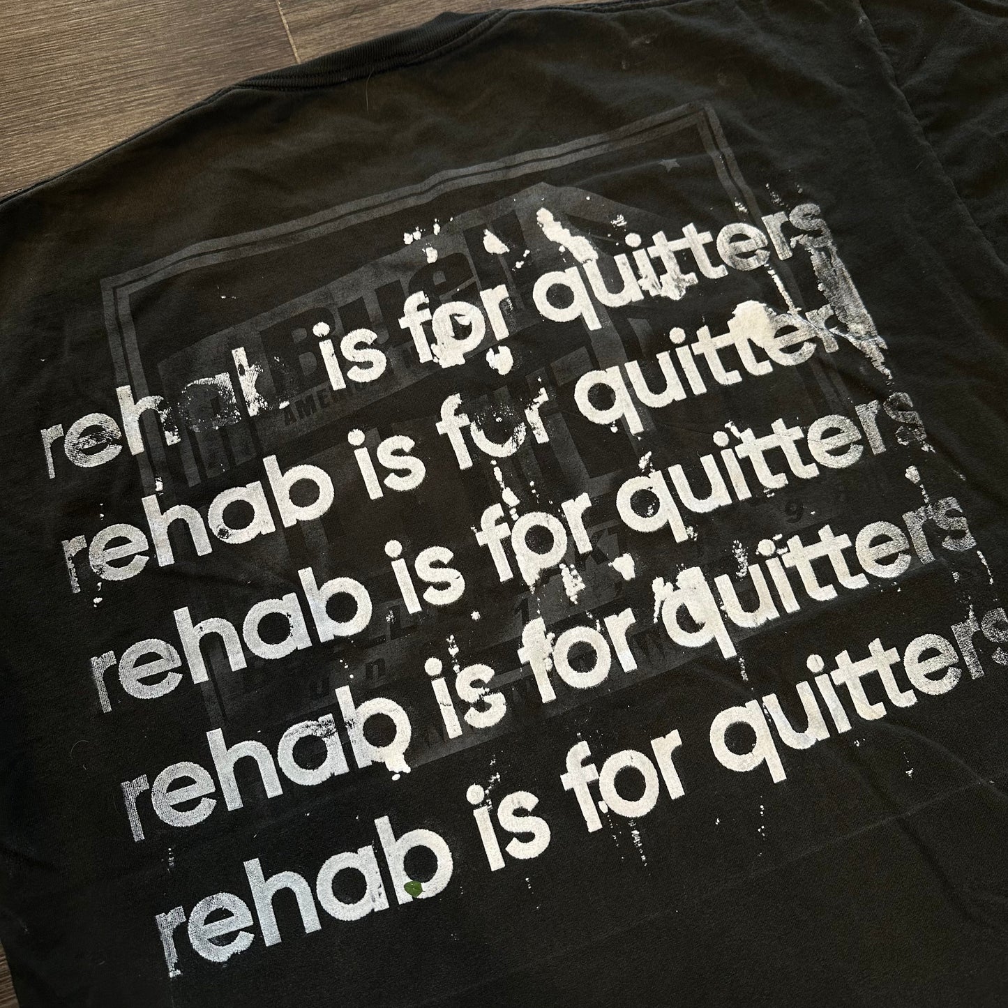 VINTAGE MOTO RACING TEHAB IS FOR QUITTERS TEE