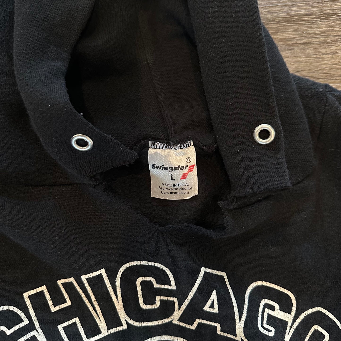 1989 CHICAGO REHAB IS FOR QUITTERS HOODIE