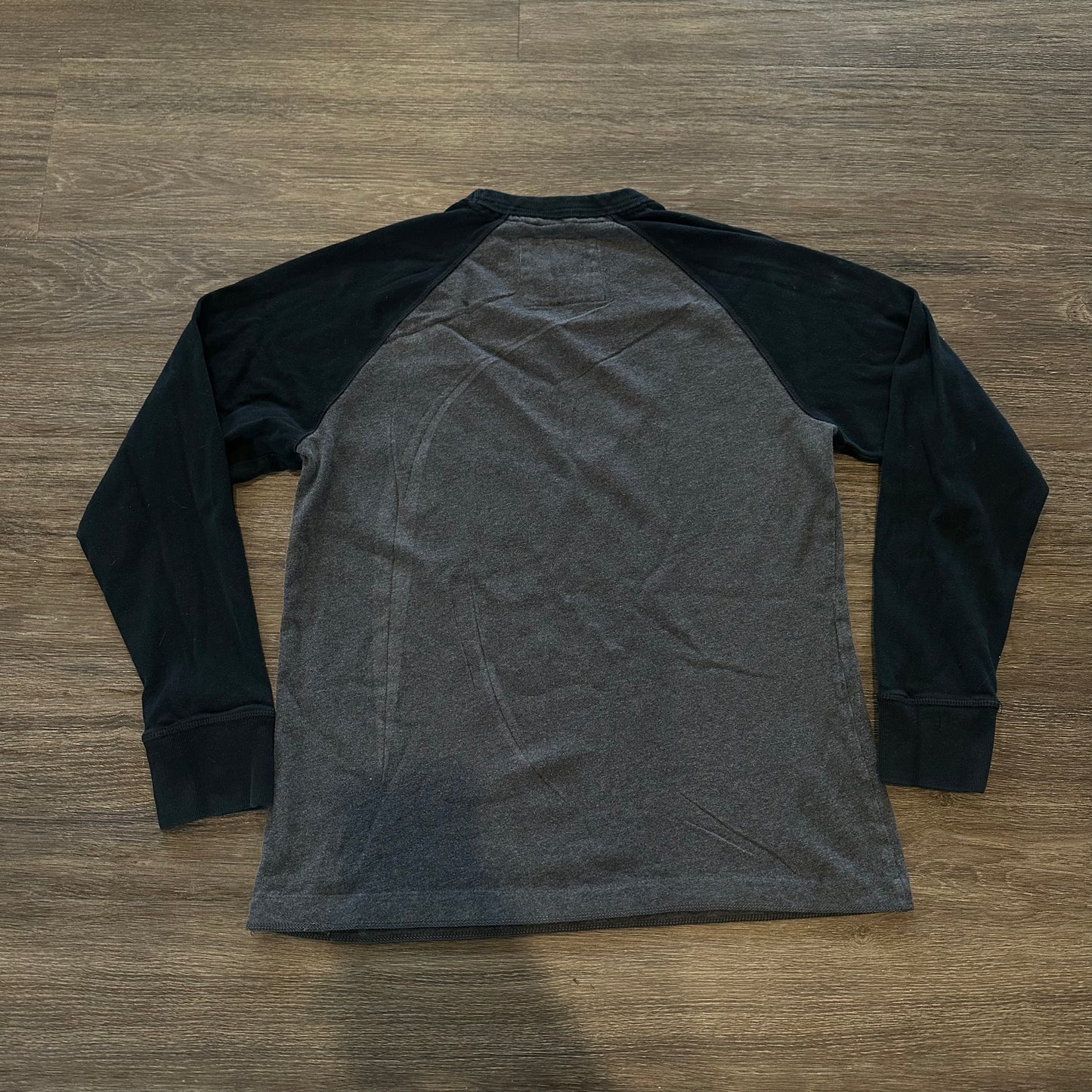 BLACK AND GREY LONG SLEEVE REHAB IS FOR QUITTERS SHIRT