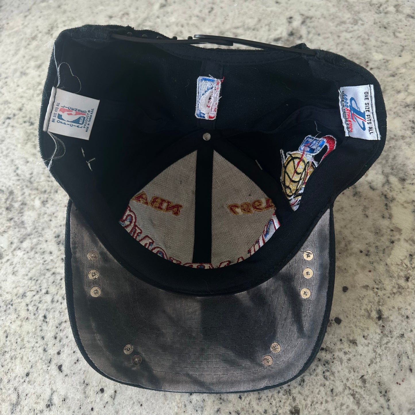 SPIKED 1997 CHI BULLS PAINTED HAT
