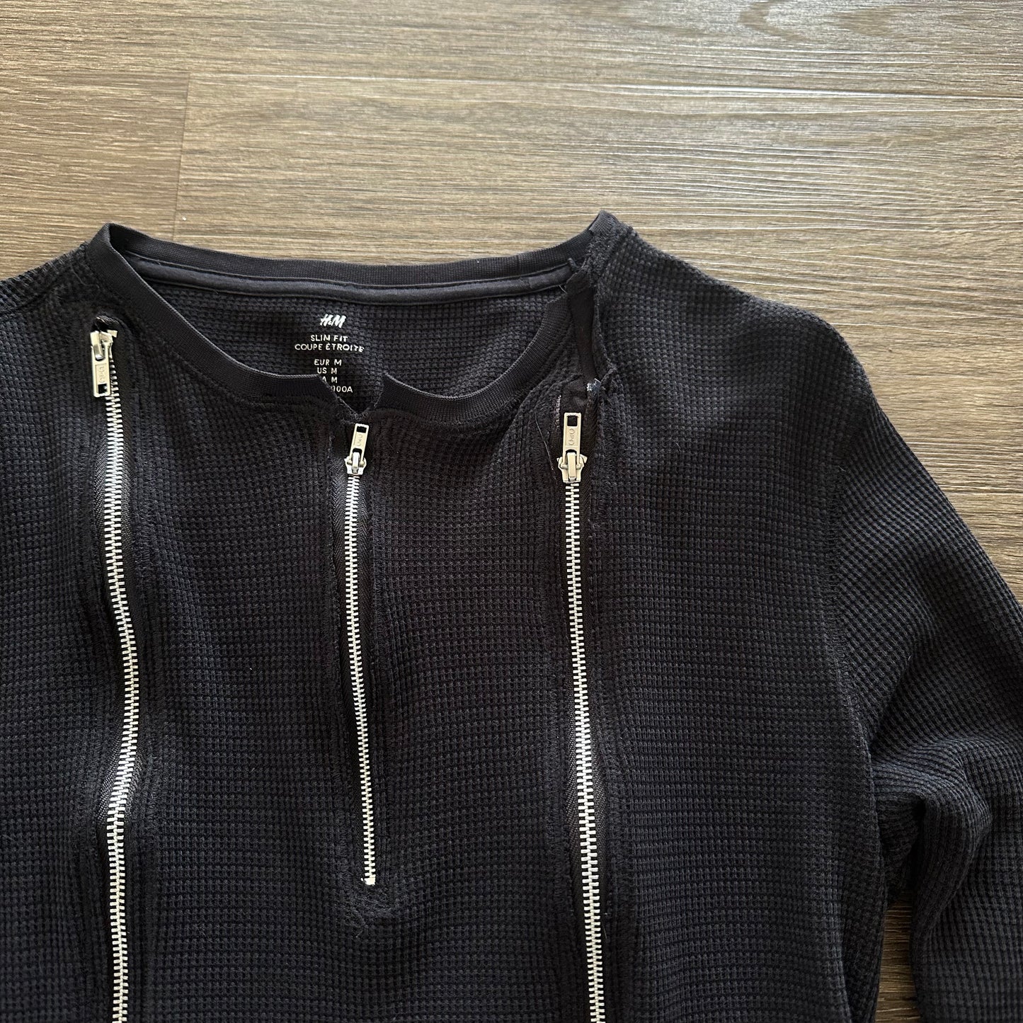 FULL ZIP BLACK THERMAL