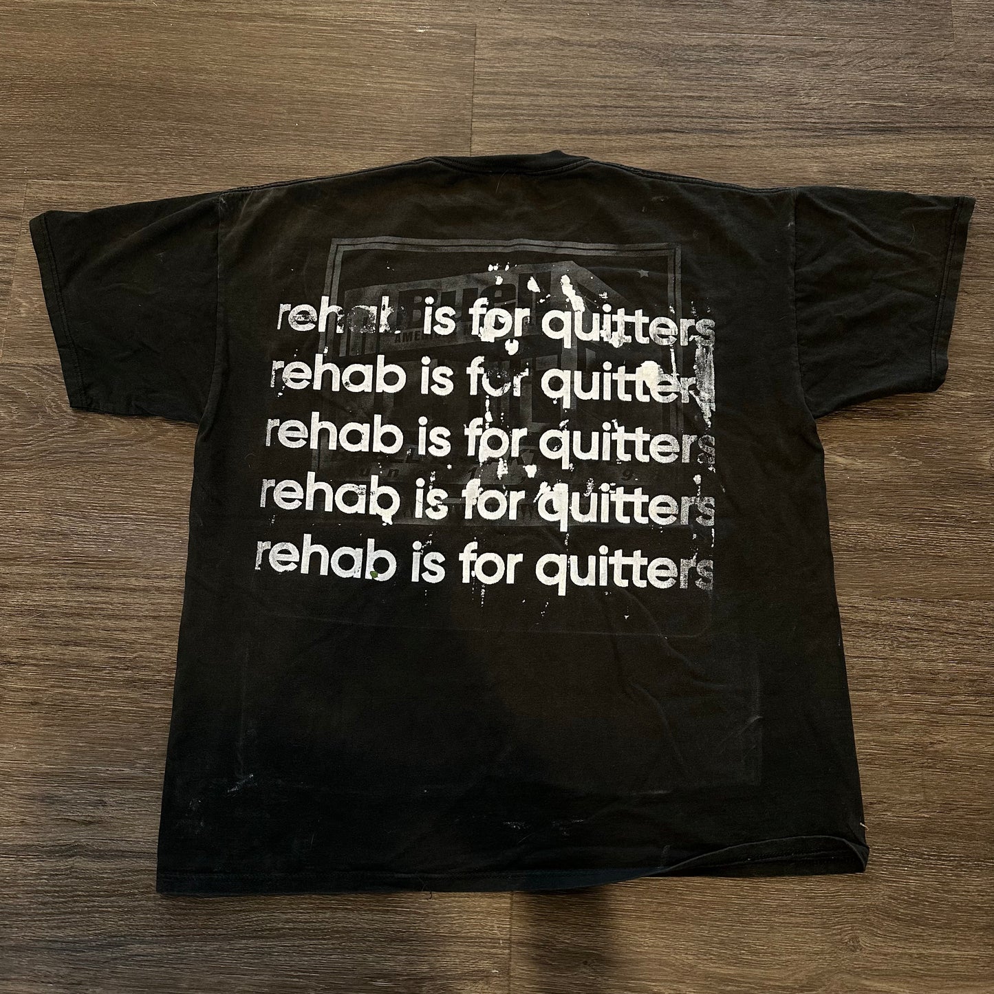 VINTAGE MOTO RACING TEHAB IS FOR QUITTERS TEE
