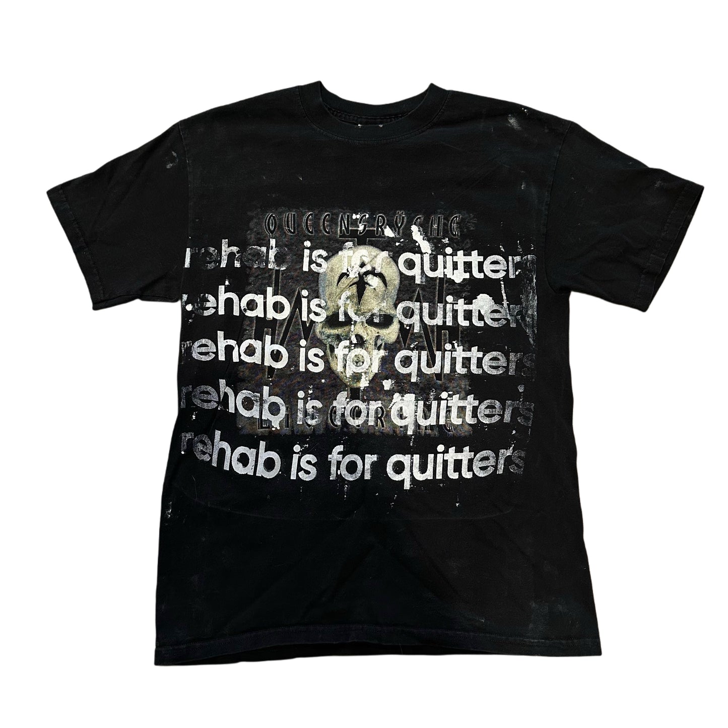 VINTAGE METAL REAHB IS FOR QUITTERS BAND TEE