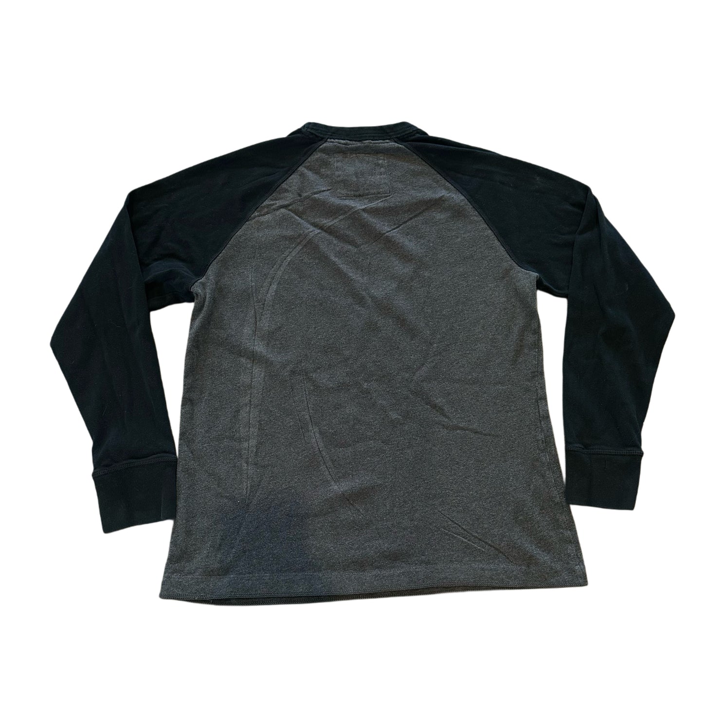 BLACK AND GREY LONG SLEEVE REHAB IS FOR QUITTERS SHIRT