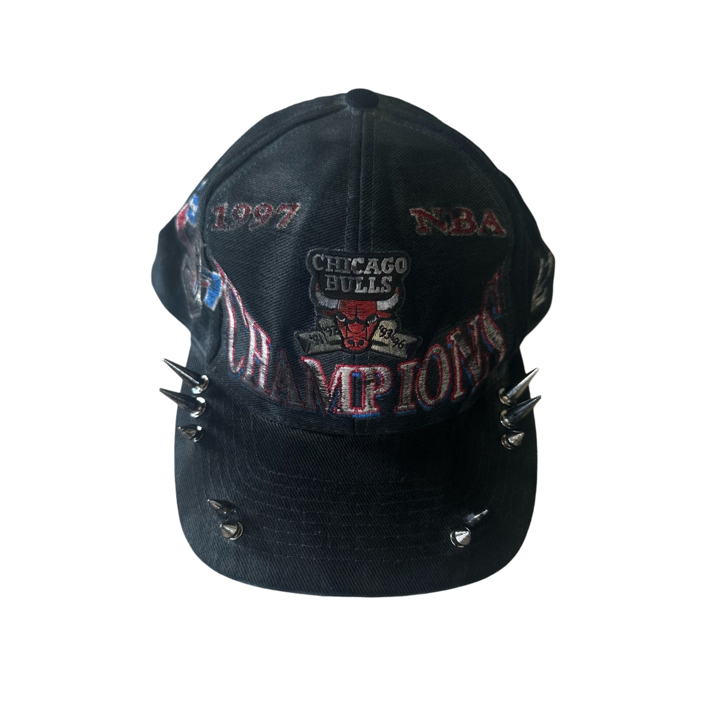 SPIKED 1997 CHI BULLS PAINTED HAT