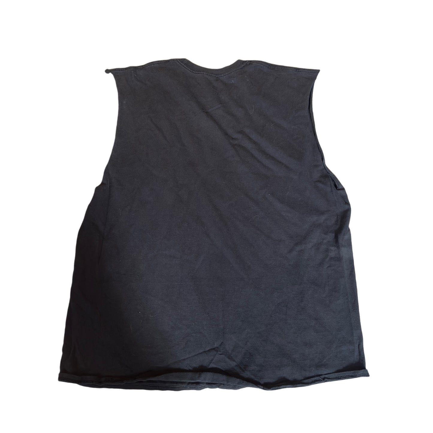 REHAB IS FOR QUITTERS SKULL CUT OFF TEE