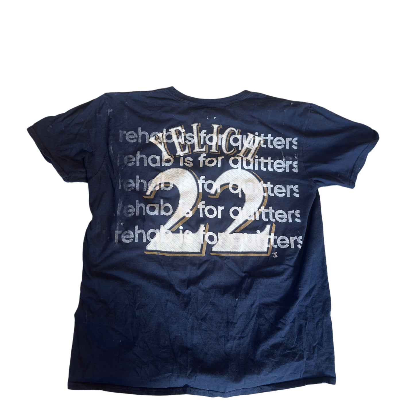 BREWERS REHAB IS FOR QUITTERS TEE