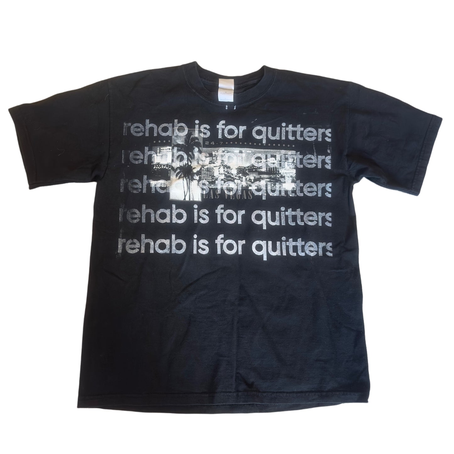 LAS VEGAS REHAB IS FOR QUITTERS TEE