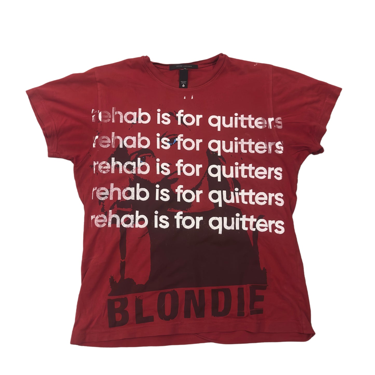 MARC JACOBS REHAB IS FOR QUITTERS TEE