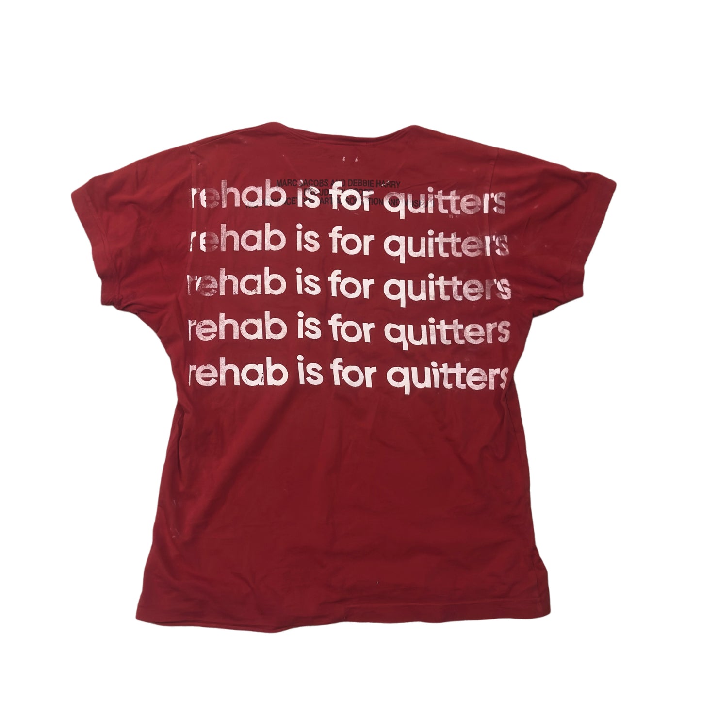 MARC JACOBS REHAB IS FOR QUITTERS TEE