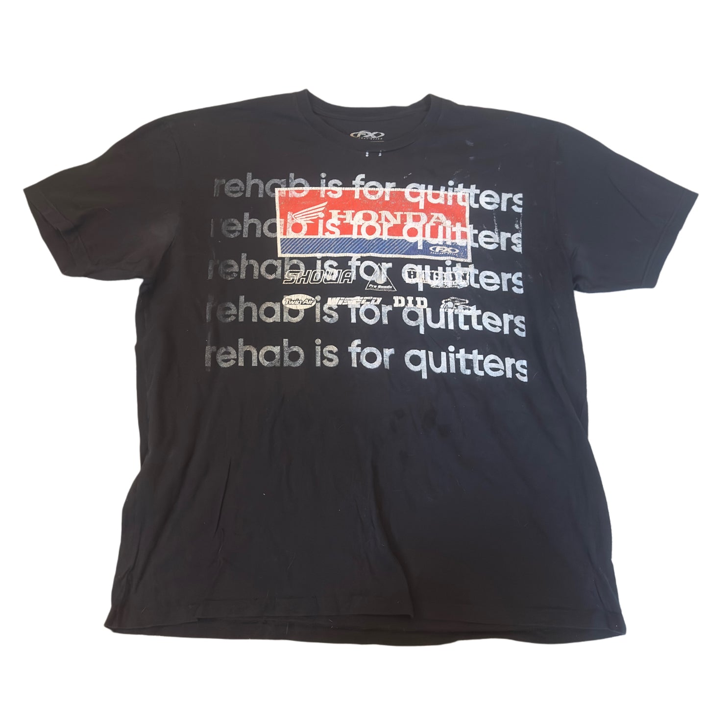 HONDA REHAB IS FOR QUITTERS TEE
