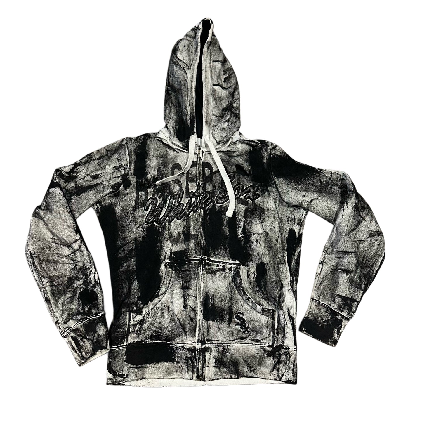 WHITE SOX PAINTED ZIP HOODIE