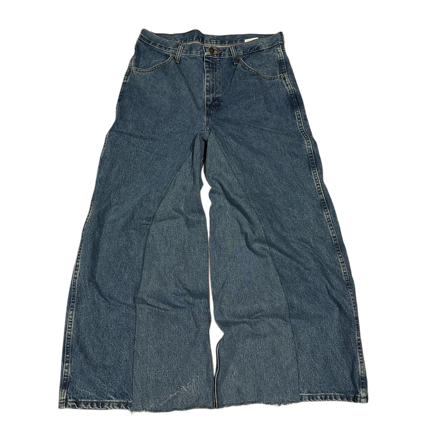 BLUE WIDE LEG XTRA BAGGY JEANS