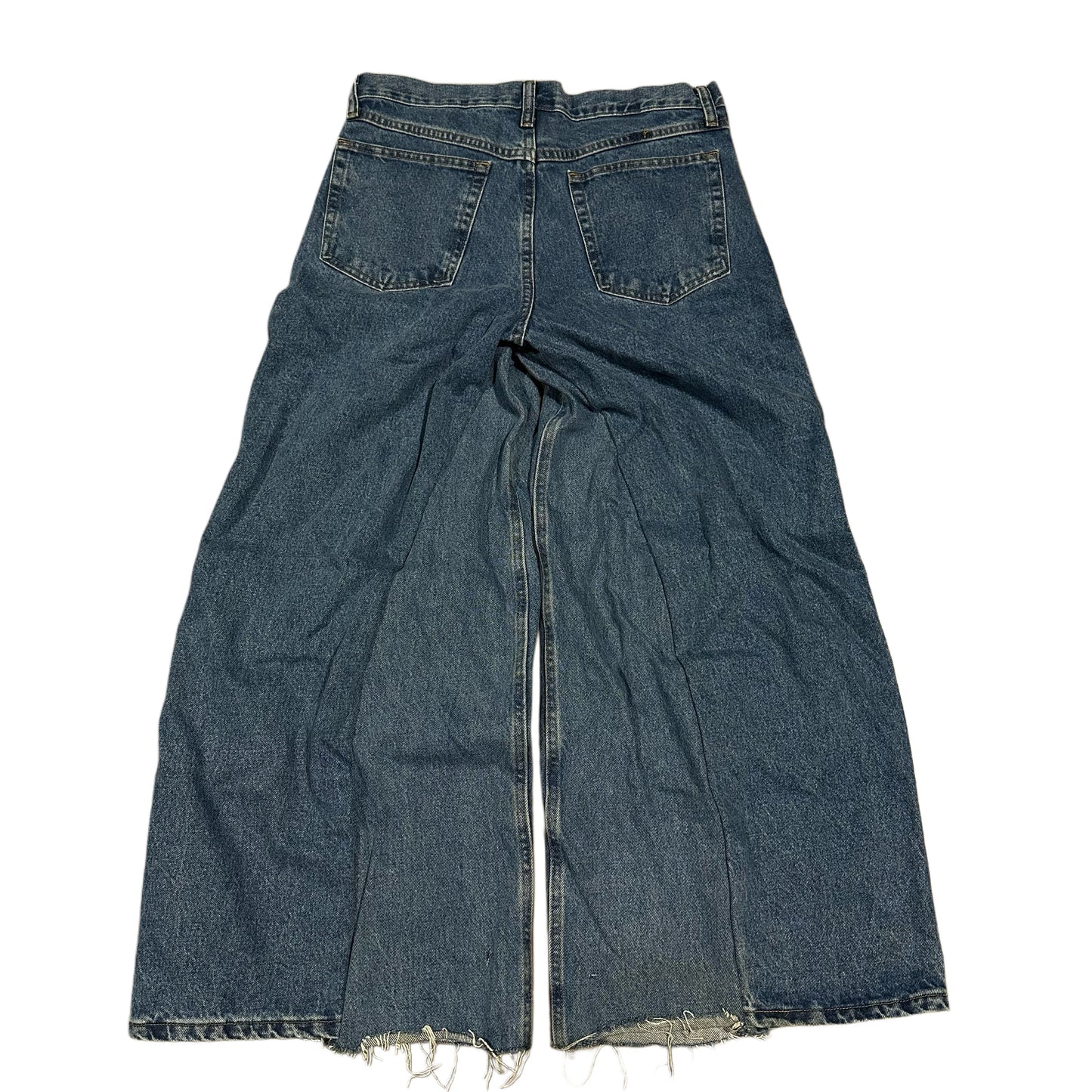 BLUE WIDE LEG XTRA BAGGY JEANS