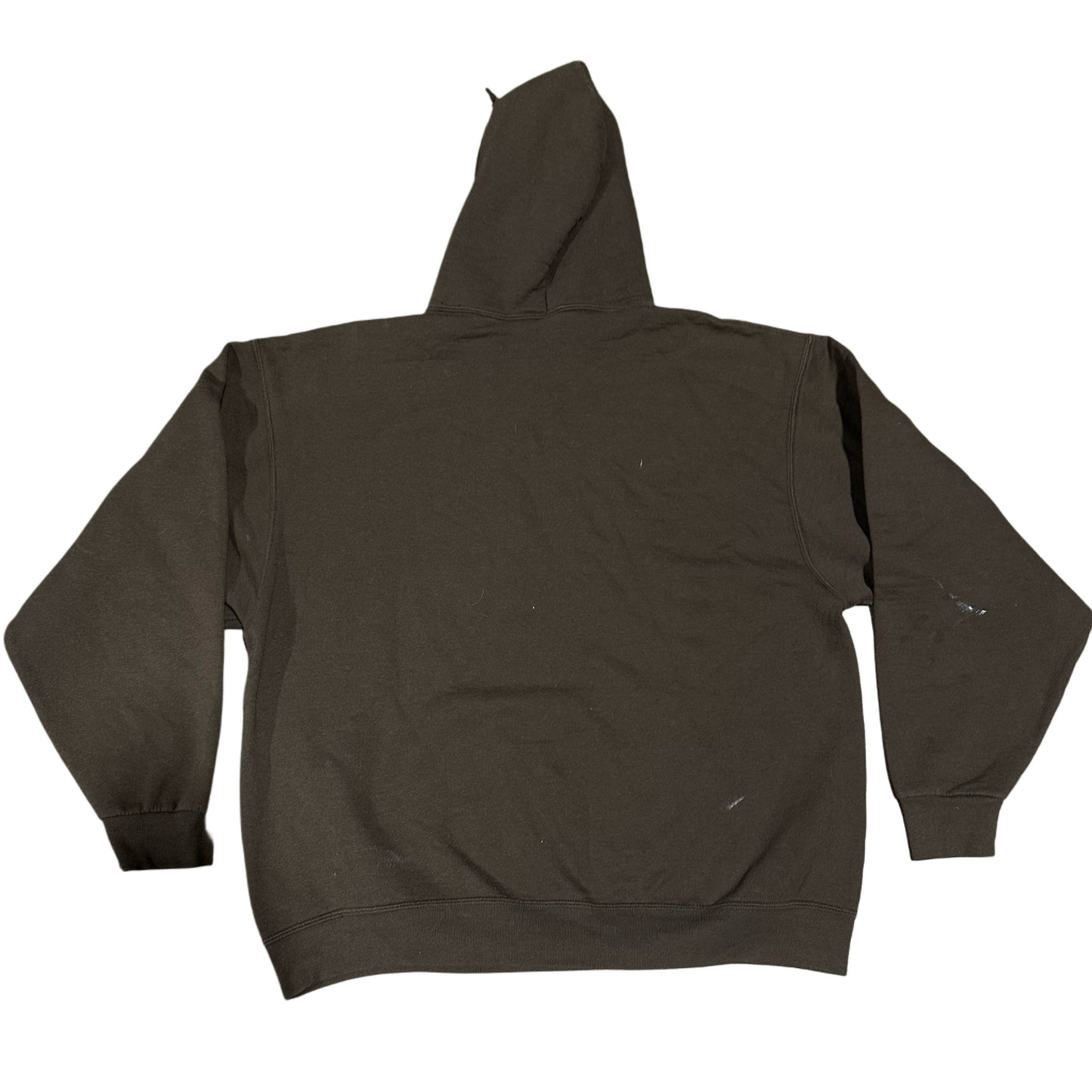 REAL TREE REHAB IS FOR QUITTERS BROWN HOODIE