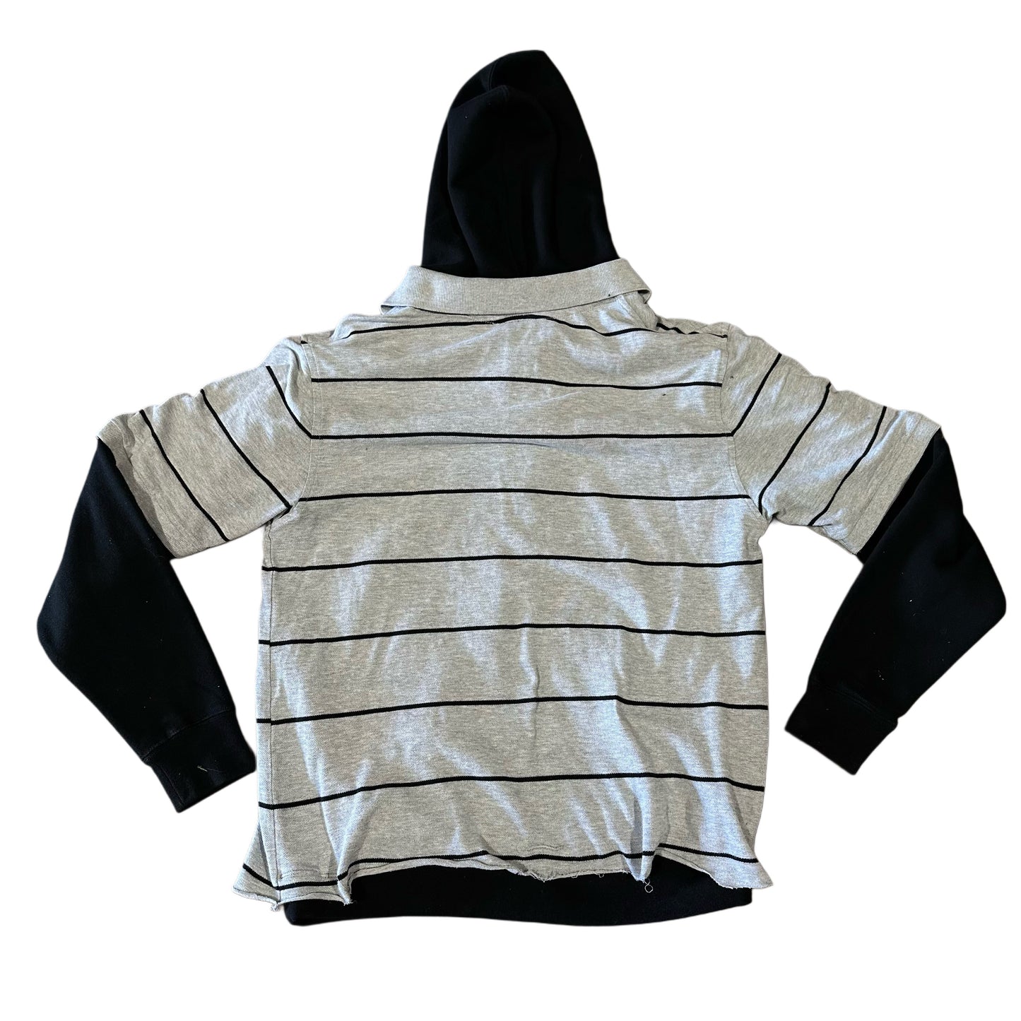 HYBRID POLO ZIP UP HOODIE