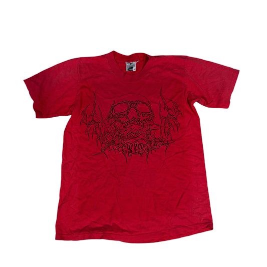 RED LOGO TEE