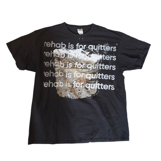 REHAB IS FOR QUITTERS OUTDOORS TEE