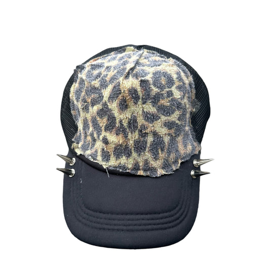 CHEETA PRINT SPIKE HAT