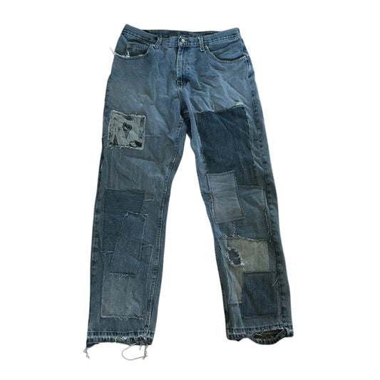 CROSS PATCHWORK JEANS