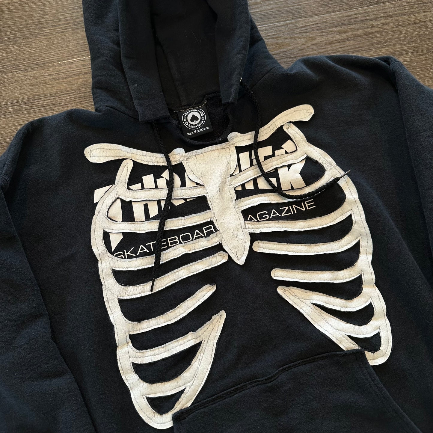 THRASHER SKELETON HOODIE