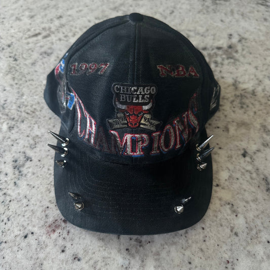 SPIKED 1997 CHI BULLS PAINTED HAT