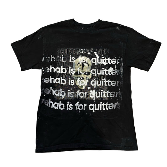 VINTAGE METAL REAHB IS FOR QUITTERS BAND TEE