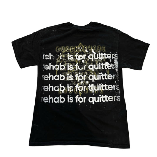 VINTAGE METAL REAHB IS FOR QUITTERS BAND TEE