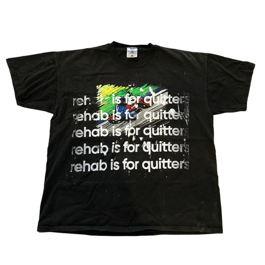 VINTAGE MOTO RACING TEHAB IS FOR QUITTERS TEE