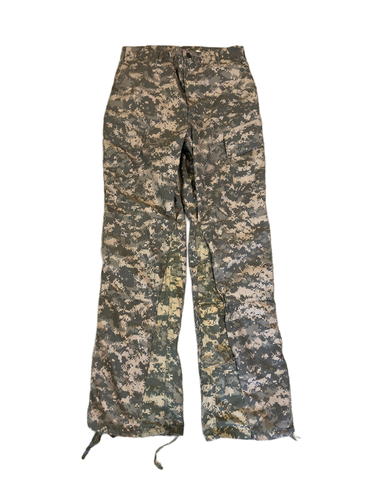 XTRA LONG FLARED DIGI CAMO CARGOS