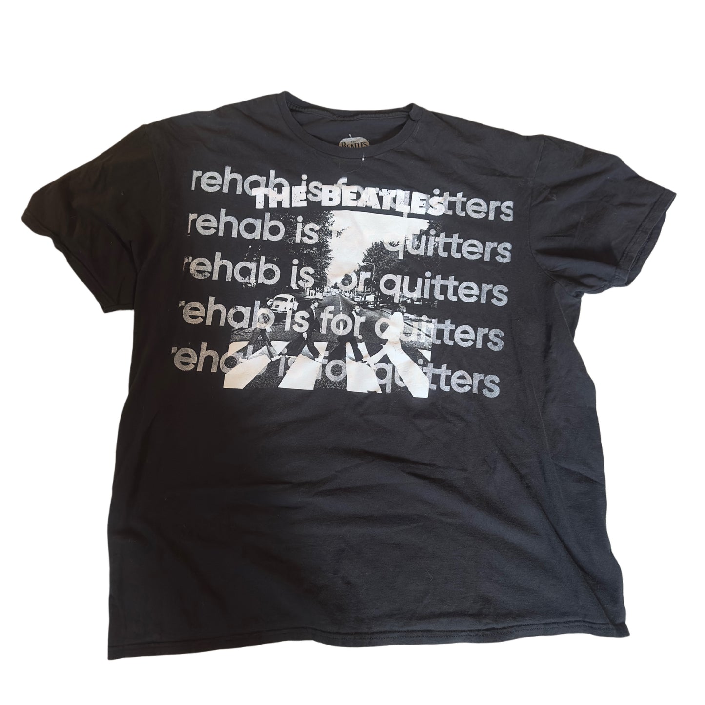 REHAB IS FOR QUITTERS BEATLES TEE