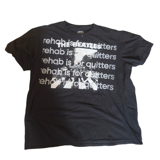 REHAB IS FOR QUITTERS BEATLES TEE