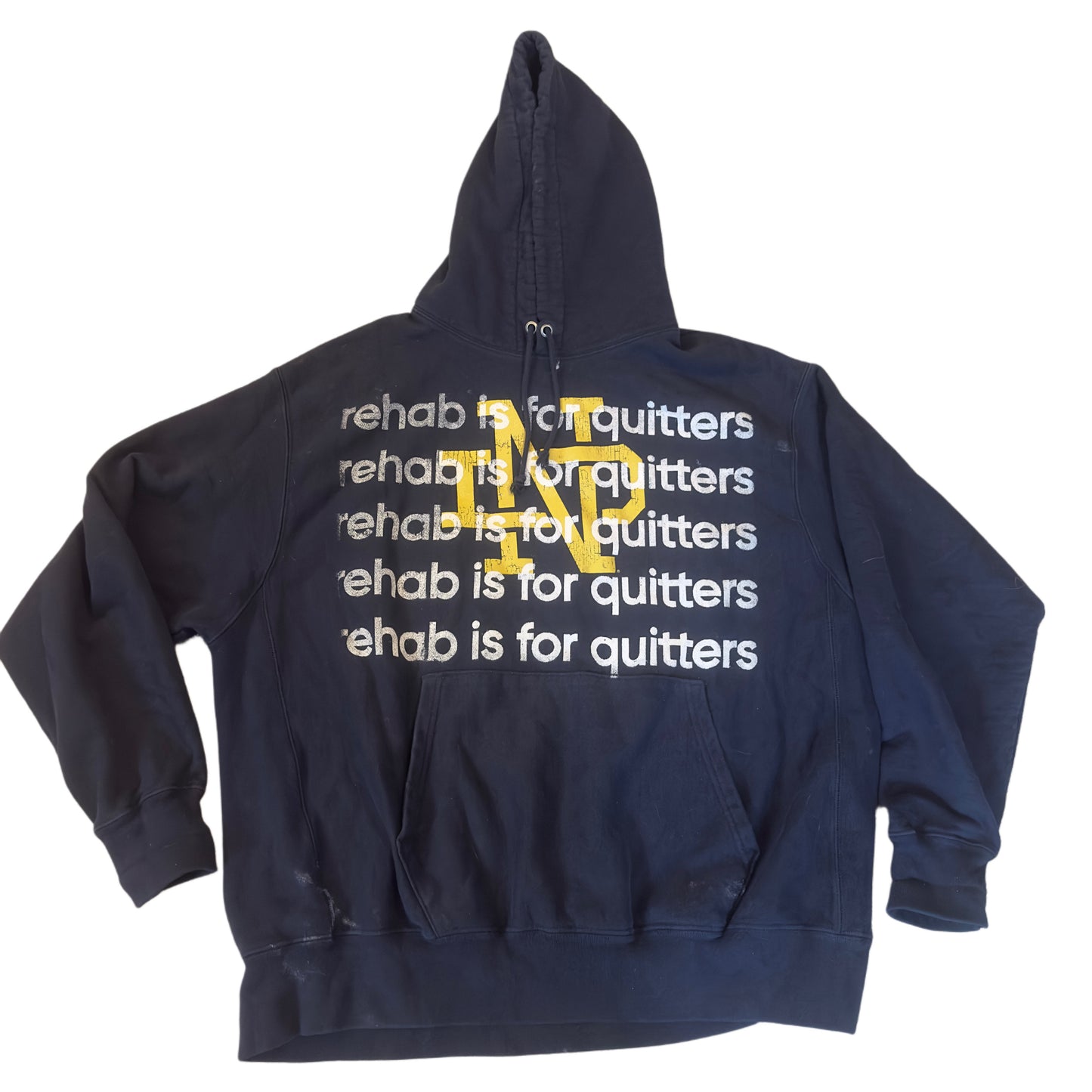 NOTRE DAME REHAB IS FOR QUITTERS HOODIE