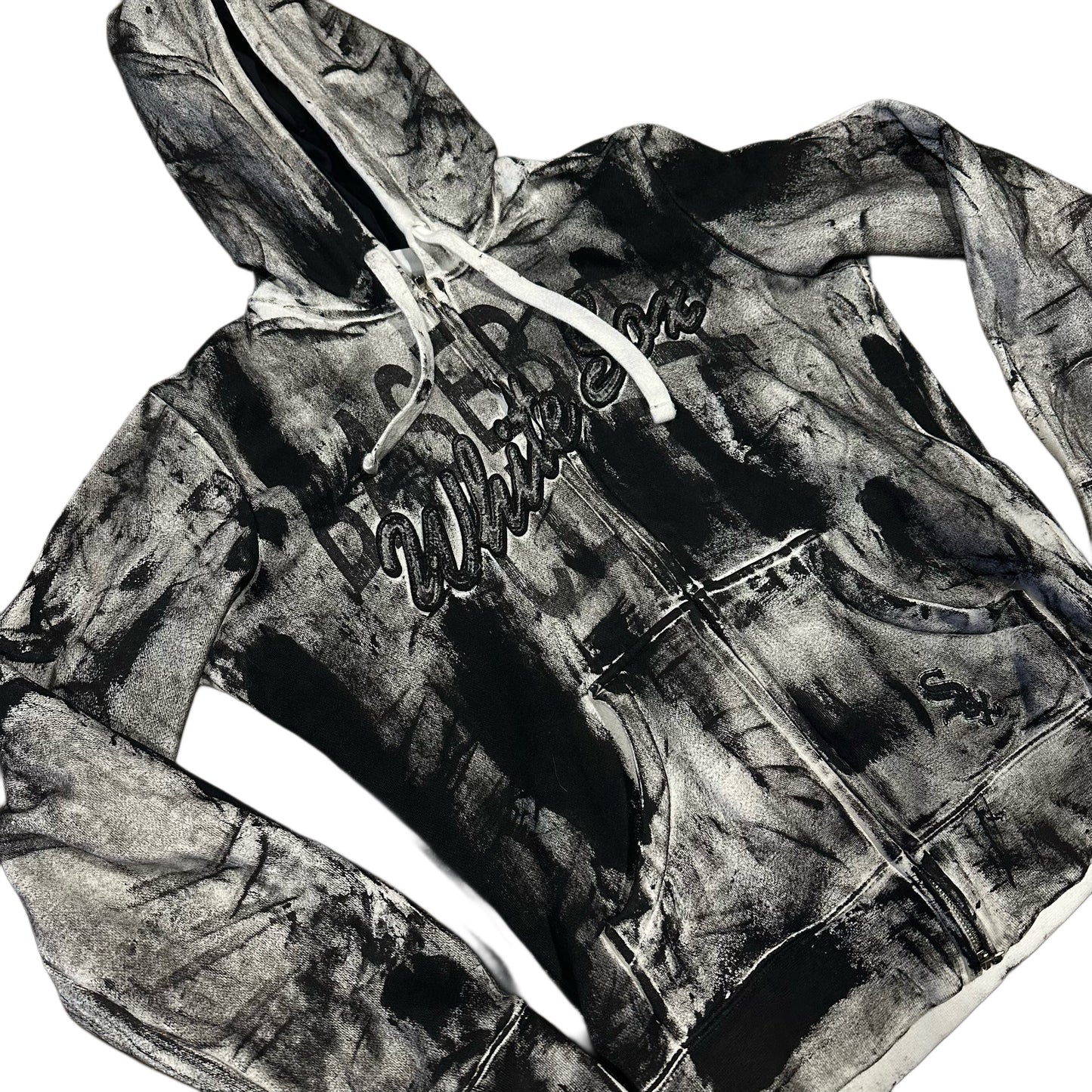 WHITE SOX PAINTED ZIP HOODIE