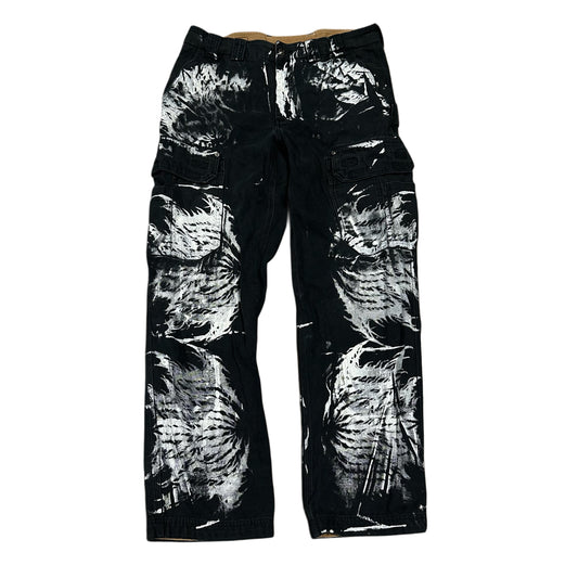 METAL LOGO CARGO WORK PANTS