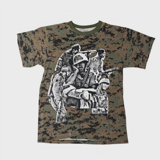 “TROOPS” digital camo tee